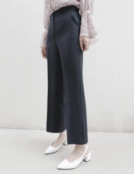 正韓  立體剪裁修身長褲 made in korea