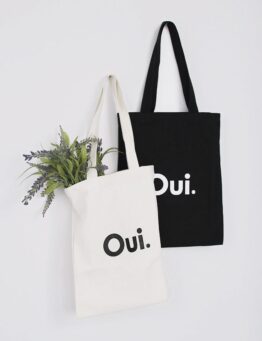 正韓   Oui 帆布包 made in korea