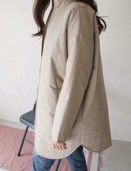 正韓 鋪棉保暖厚大衣 made in Korea