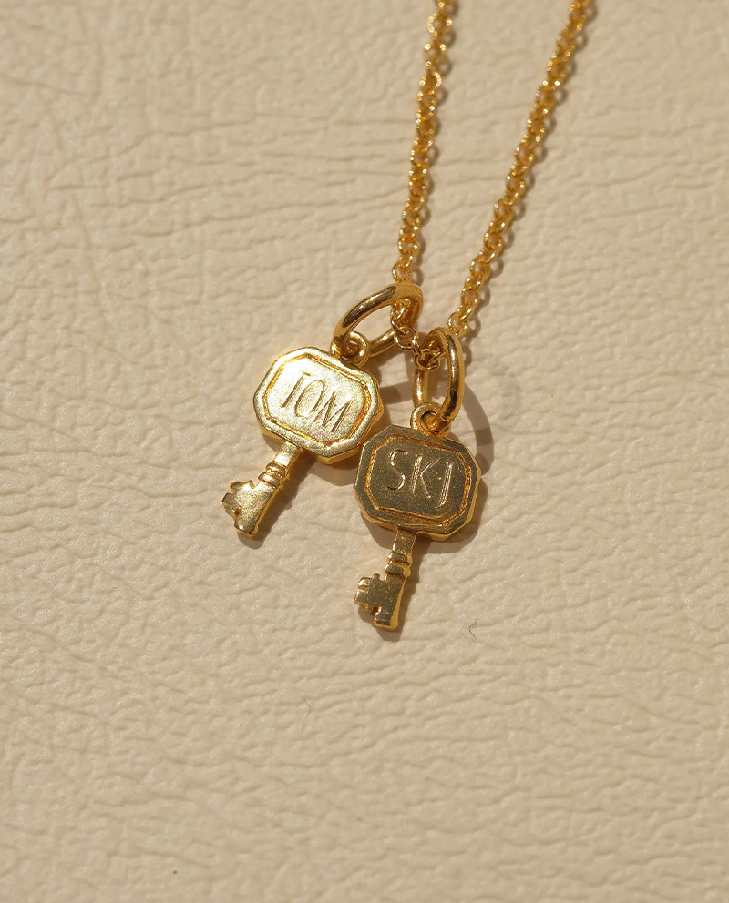 ANYWHERE KEY 自由鑰匙刻字項鍊 訂製款 Made in Australia