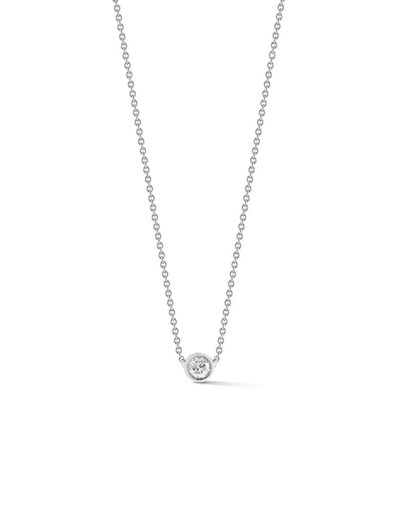 Mini Solitaire 小清新單鑽項鍊(純銀) Made in Singapore