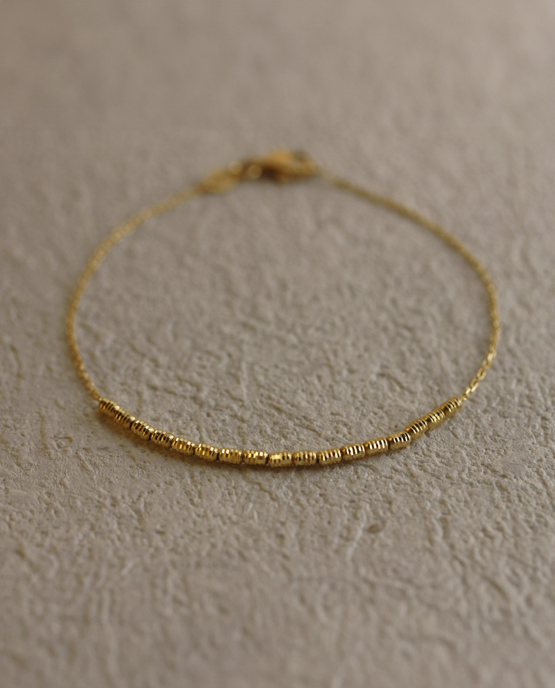 18K金古典樂章手鍊