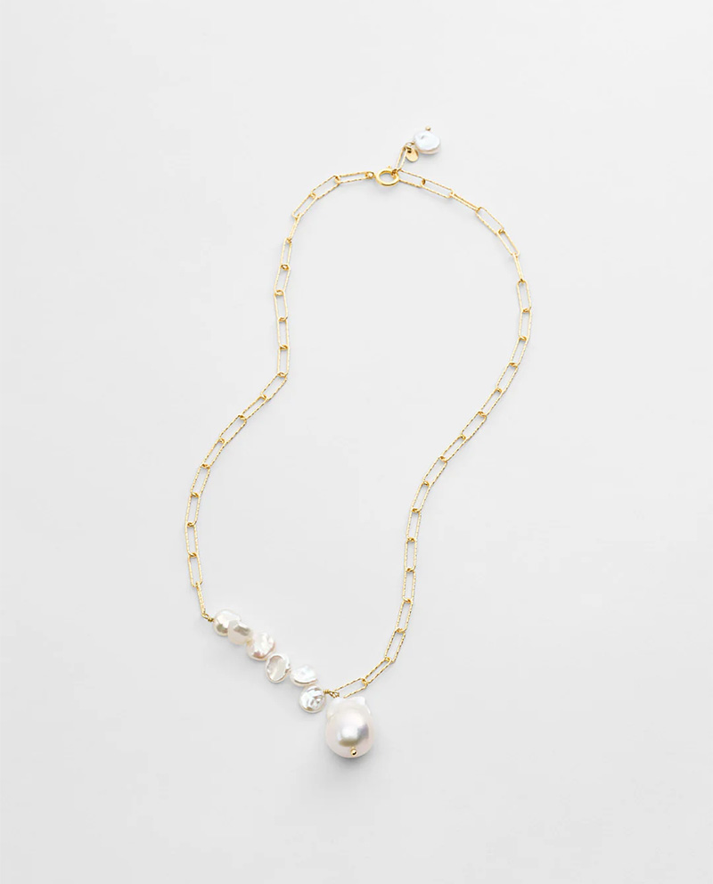 茱麗葉的家巴洛克珍珠項鍊