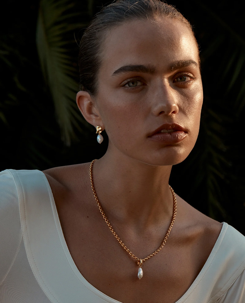 DAFFODIL 夏日水仙珍珠項鍊