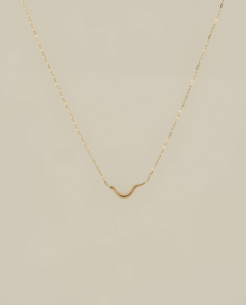 K18 雲弧項鍊