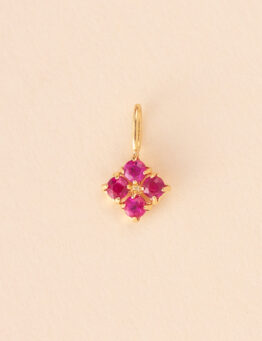 K18 芝櫻紅寶石吊墜 0.15ct